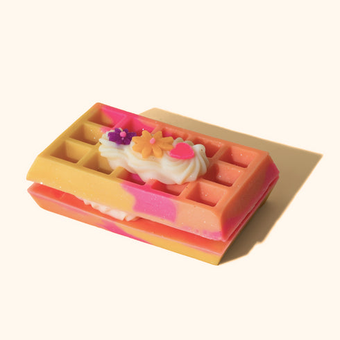 The Sass Bar Love is in Air Waffle Soap